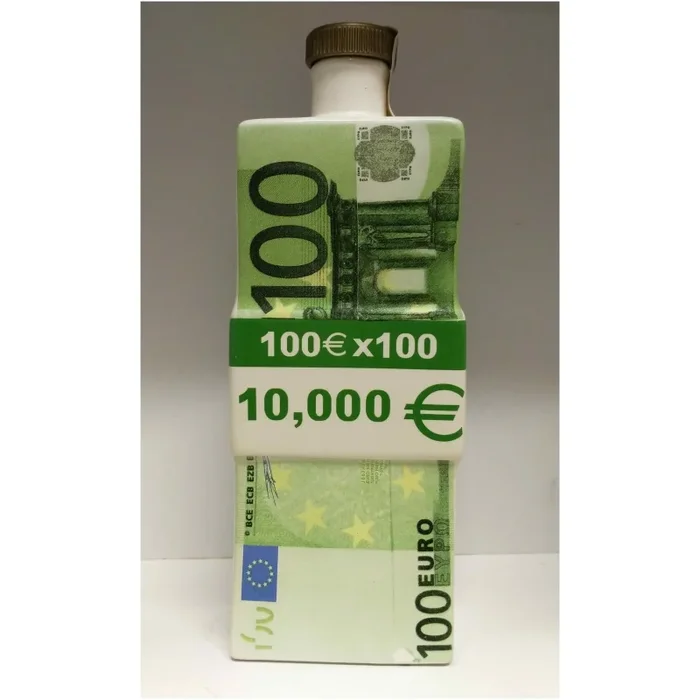 100 EURO BANKNOTEN in einer Packung – reiner Wodka 40% 0,35L