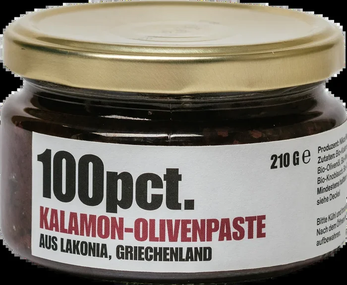 100pct. Kalamon olive paste