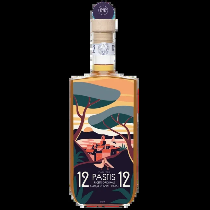 12/12 Pastis De Saint Tropez Sunset of the Golfe 45% 0,7l