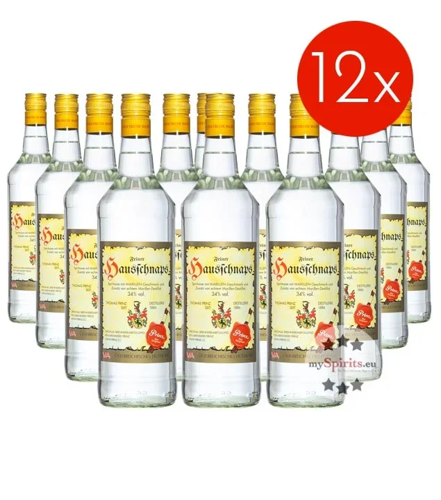 12 x Prinz Hausschnaps Kombi-Paket