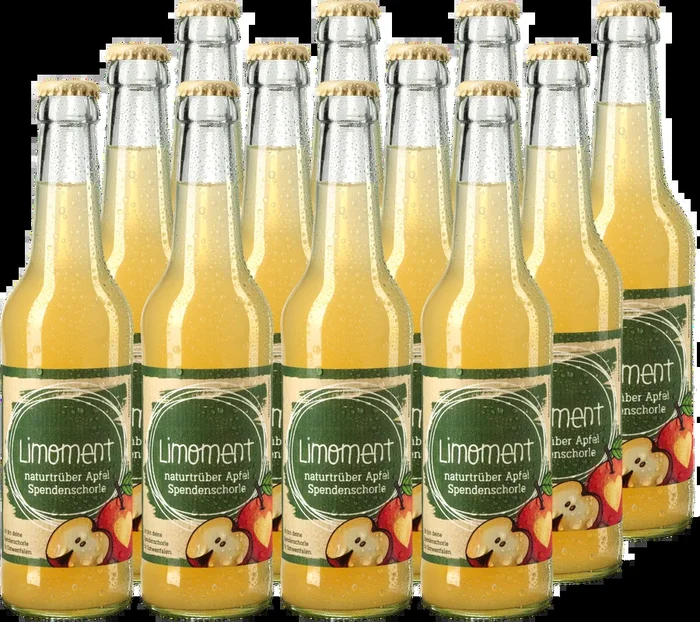 12er Box Limoment Apfel-Spendenschorle – Saftschorle