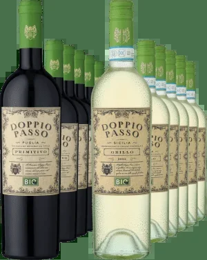 12er-PAKET »Gemischtes Doppel: Doppio Passo Bio«