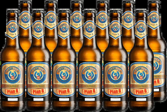 12x Braumanufaktur Sander Plan B – alkoholfreies Pils