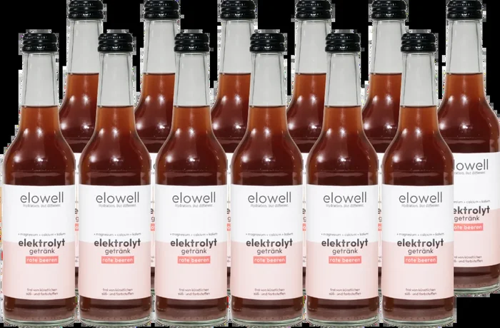 12x elowell red berries – electrolyte drink