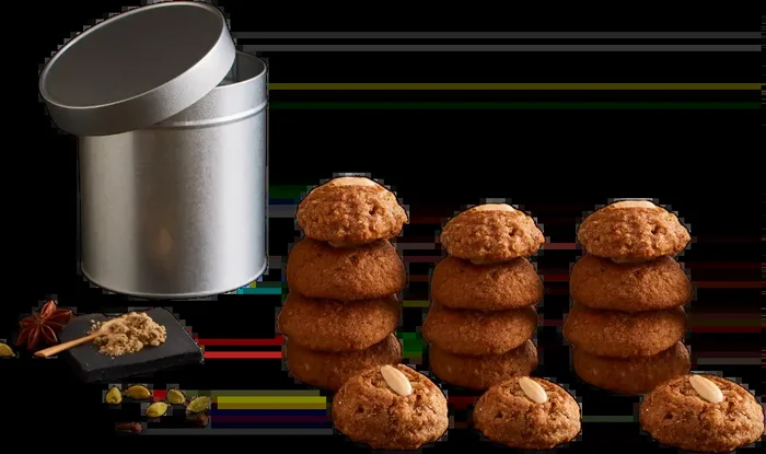 15er Original Mini Elisen Lebkuchen natur in der Dose