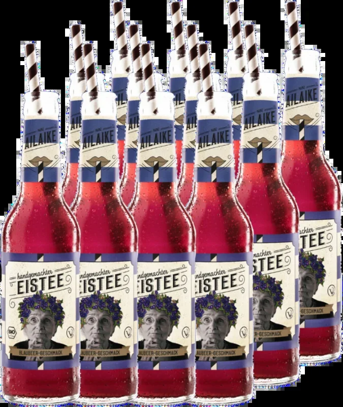 15x AiLaike Bio-Eistee Blaubeere-Hibiskus