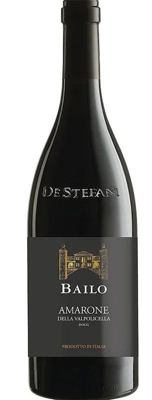 2018er De Stefani Amarone BAILO rosso