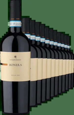 2021 Mandrarossa »Bonera« im 12er-Vorratspaket