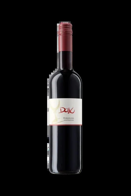 2022er Dornfelder Rotwein halbtrocken