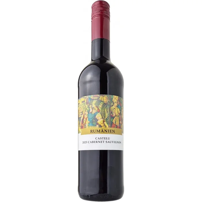 2023Castelu Cabernet Sauvignon Dealu Mare,Vin Cu Denumire de Origine Controlata D.O.C. Cules la Maturitate Deplina C.M.D.