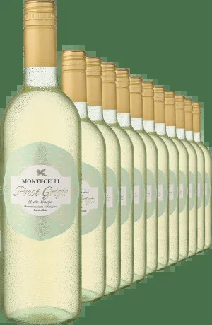 2024 Montecelli Pinot Grigio im 12er-Vorratspaket