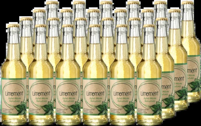 24er Kiste Limoment Apfel-Minze Naturlimo