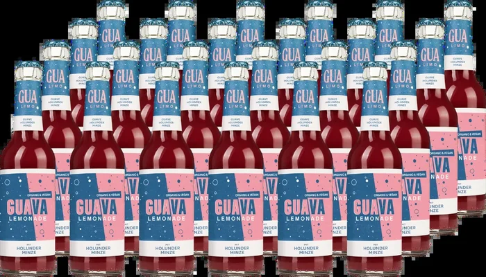 24x GUA LIMO Elderberry & Mint – Organic Lemonade