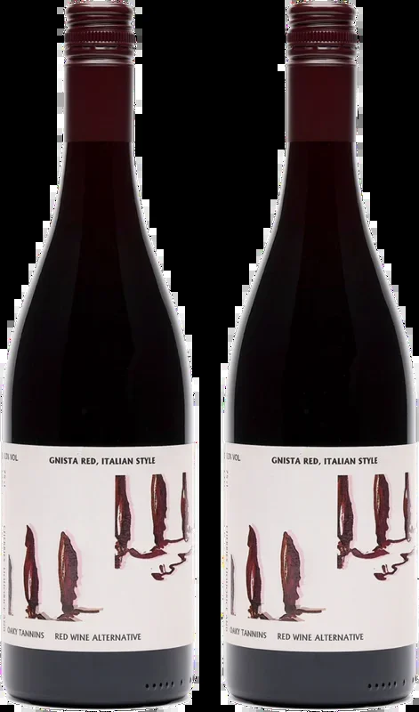 2x GNISTA Red Not Wine Italian Style – Alkoholfreie Wein-Alternative