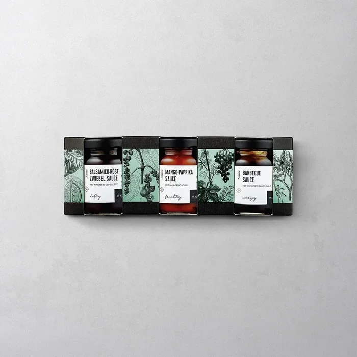 3er Set Mini-Saucen