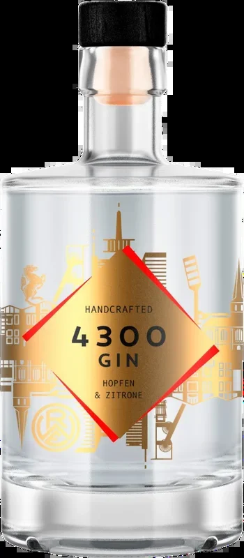 4300 Gin Red-White Essen – Dry Gin