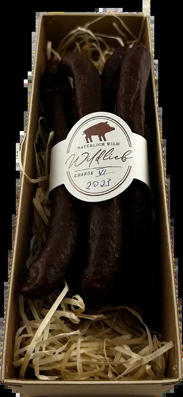 5x wild boar crackers with organic pork