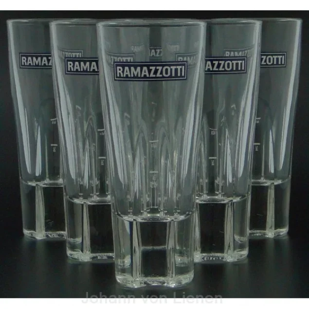 6 Ramazzotti Longdrinkgläser – Gläser