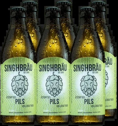 6x G’stopftes Pils
