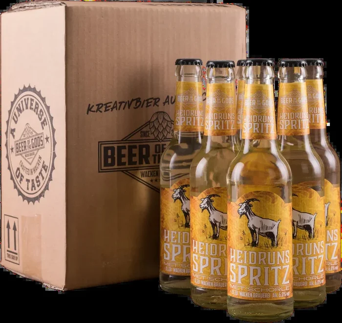 6x Heidrun’s Spritz mead spritzer