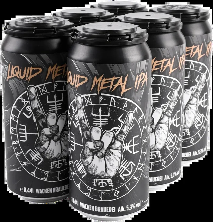 6x Liquid Metal IPA in der Dose