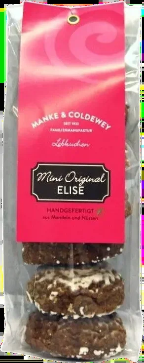 6x Mini Elisen gingerbread icing
