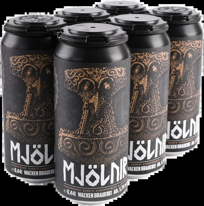 6x Mjölnir Nordic Lager in der Dose