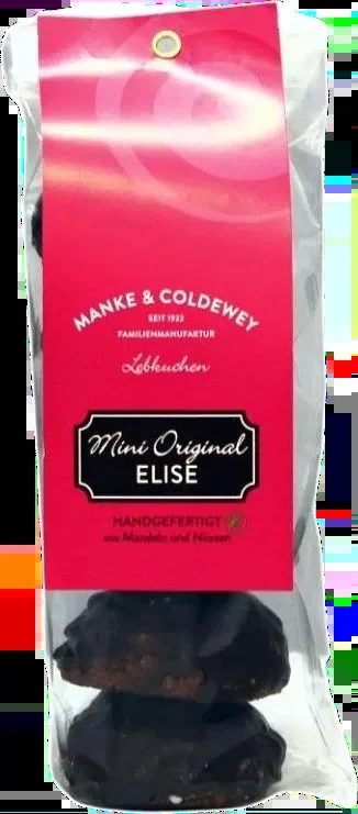 6x Original Mini Elisen Gingerbread Chocolate