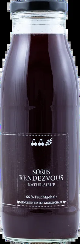 „Süßes Rendezvous“ Kirsch-Johannisbeer-Sirup