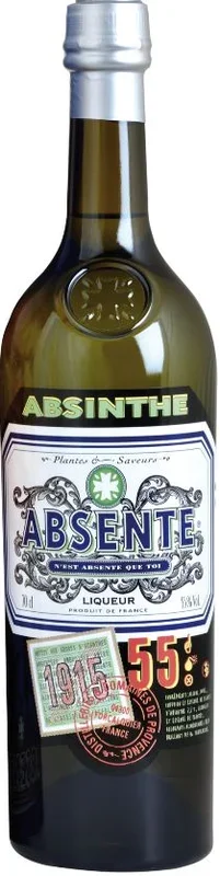 Absente aux plantes d'Absinthe 55% vol. Henri Bardouin 0,7 l