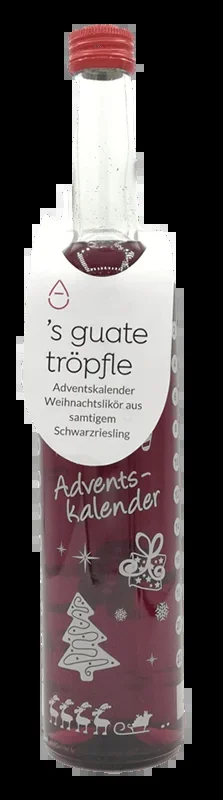 Advent calendar Christmas liqueur