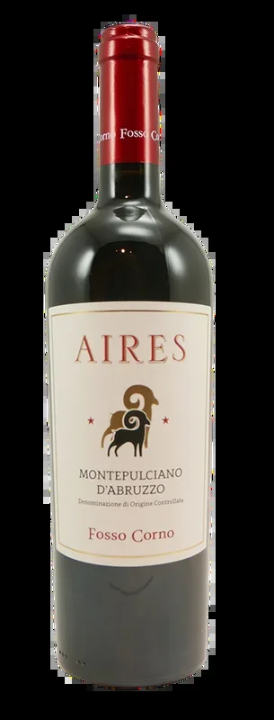 Aires Montepulciano D´Abruzzo – Fosso Corno – Rotwein trocken – 0,75l – 13,5% vol.