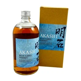 Akashi Blue Blended Japanese Whisky in Geschenkpackung 0,7l Flasche