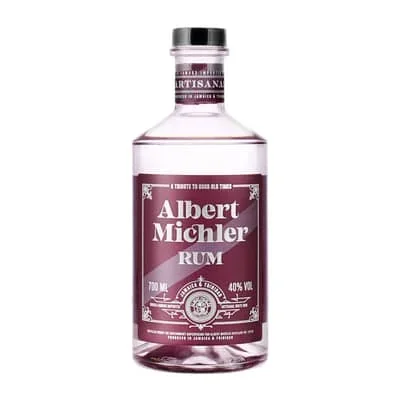 Albert Michler Rum Jamaica & Trinidad Artisanal White Rum 70cl