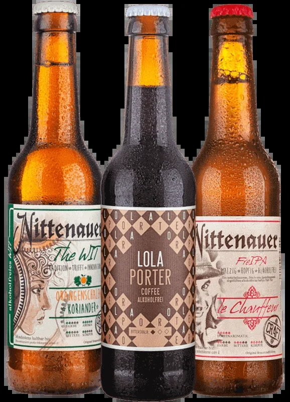 Alcohol-free 9 beer set (3x Coffee Porter + 3x WIT + 3x IPA non-alcoholic)