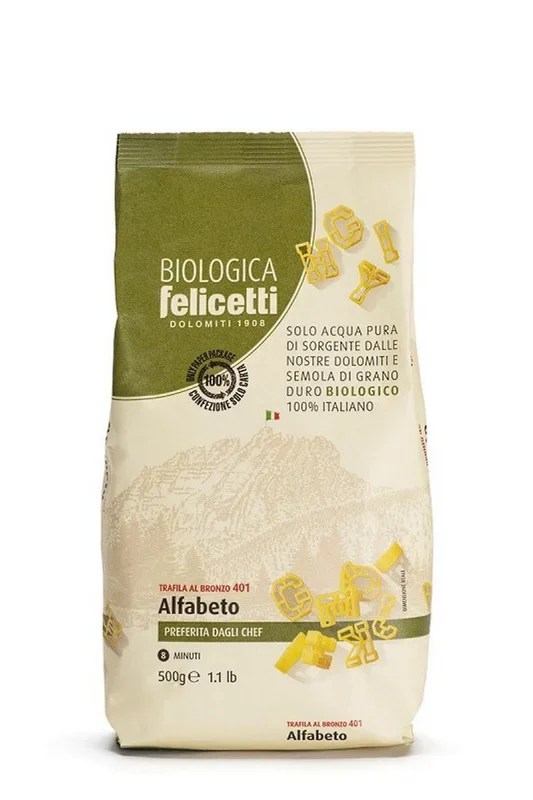 Alfabeto Felicetti Biologica No.401 (12 x 500g) Felicetti Pasta | K…