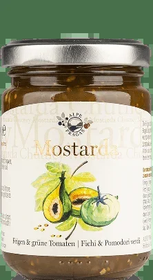 Alpe Pragas Mostarda Ficchi e pomodori verdi 160g