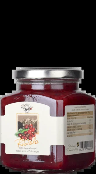 Alpe Pragas Ribisla Rote Johannisbeere Fruchtaufstrich 335g
