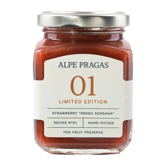 Alpe Pragas | Senga Sengana | Erdbeer-Fruchtaufstrich
