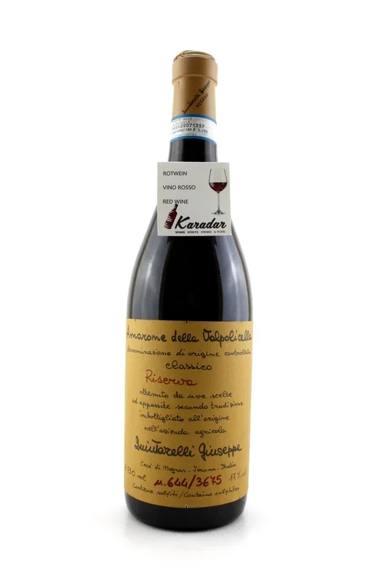 Amarone classico Riserva 2011 – 17% vol. Weingut Quintarelli | Kara…