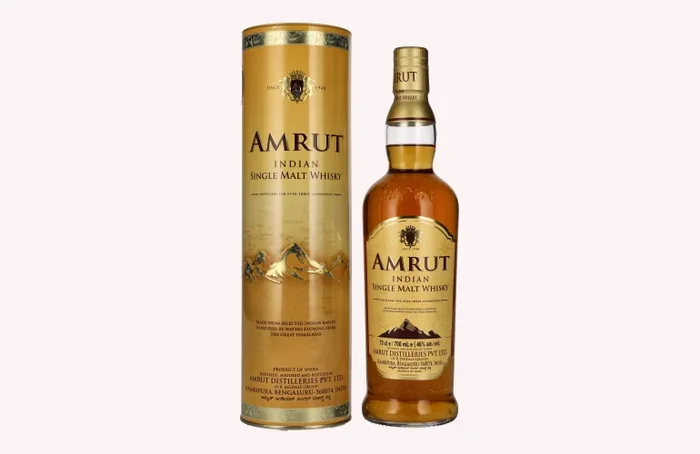 Amrut Indian Single Malt Whisky 46% Vol. 0,7l in Tinbox
