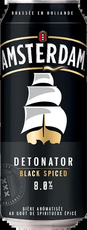 Amsterdam Detonator 8% – 24 x 50 cl Dose