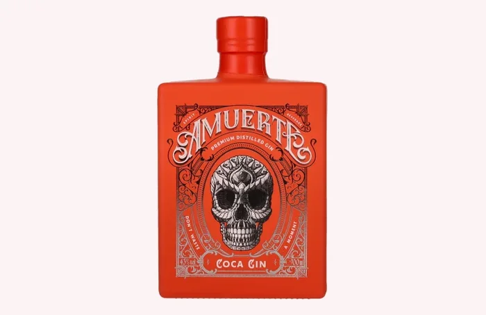 Amuerte COCA GIN – Orange Edition 43% Vol. 0,7l