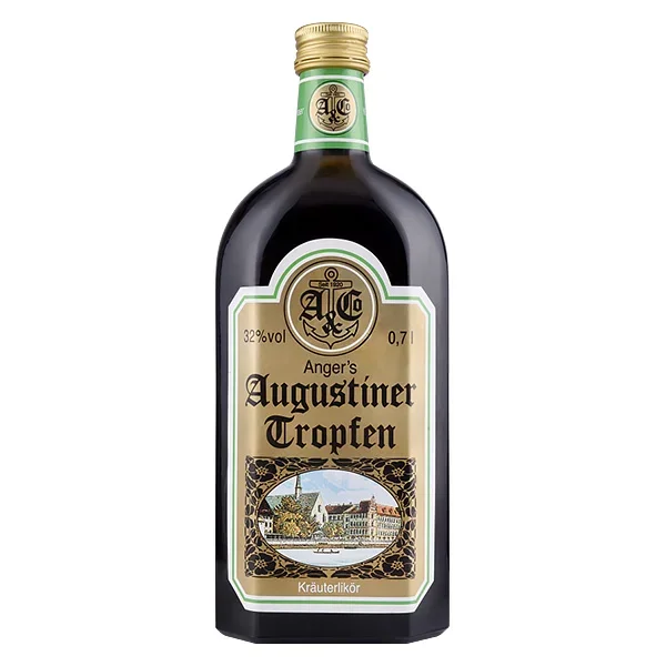 Angers’s Augustiner-Tropfen Kräuterlikör 0,7L 32% vol