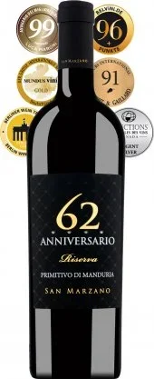 Anniversario 62 – Primitivo di Manduria DOP Riserva-2019
