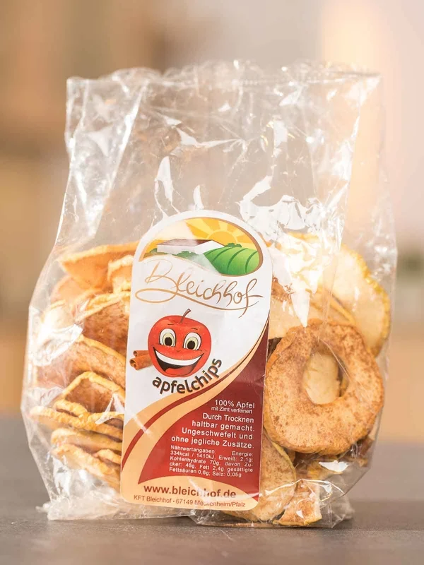Apfelchips Zimt