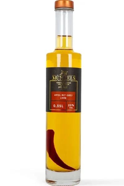 Apfellikör mit Chilli