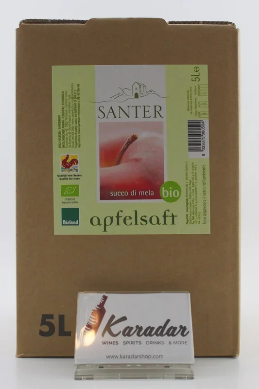 Apfelsaft Bio Bag in Box 5 Liter Weingut Santerhof BIO – Wilhelm Ga…