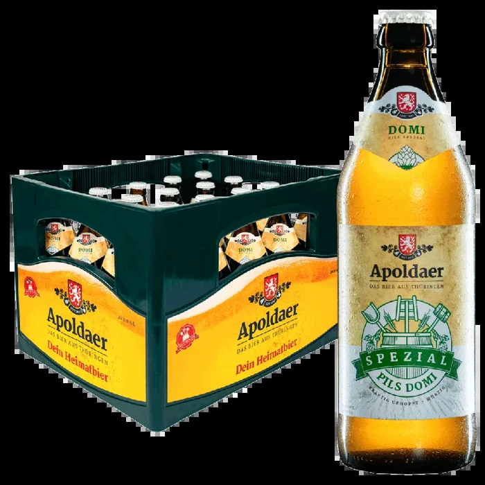 Apoldaer Spezial Pils Domi 20×0,5 l – im Lieferservice bei tgh24