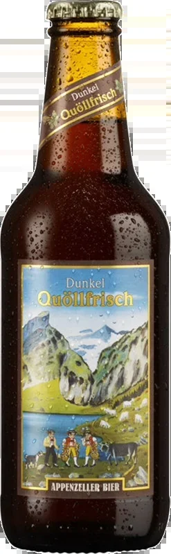 Appenzeller Quöllfrisch Dunkel 5.2% – 6 x 33 cl